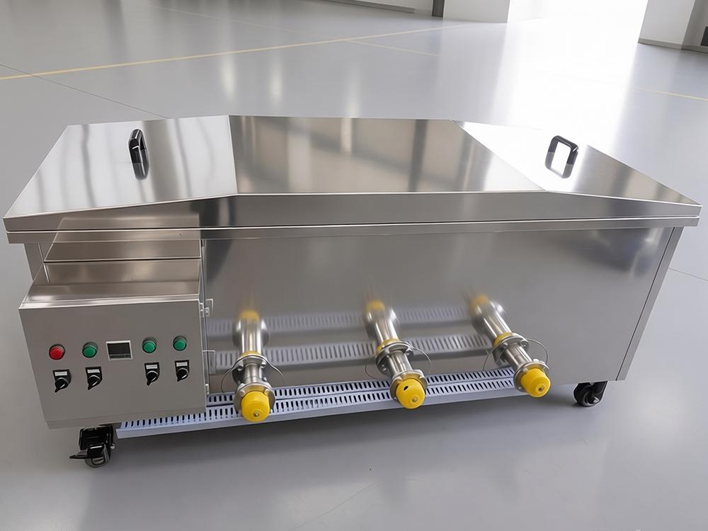 Water Bath Pasteurizer in a Brewery